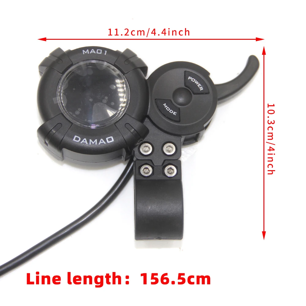 DAMAO 36V-60V 25A Display Finger Throttle Electric Scooter Parts E-Scooter Controller Set Accessories