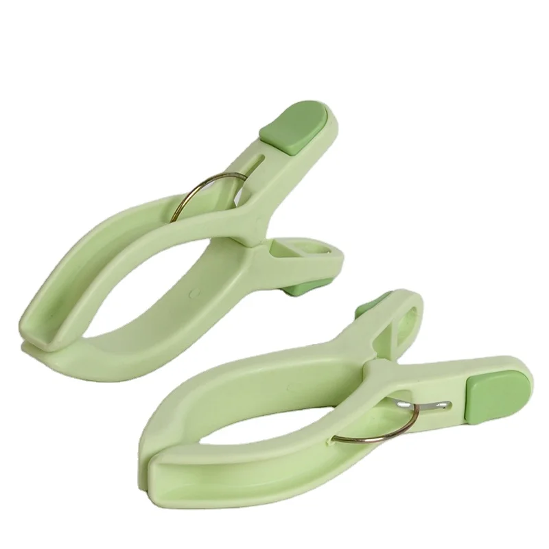 Spring Plus Size  Plastic Clothes Quilt Pegs Jumbo Clothespin Strong Grip Pegs Towel Clips Beach