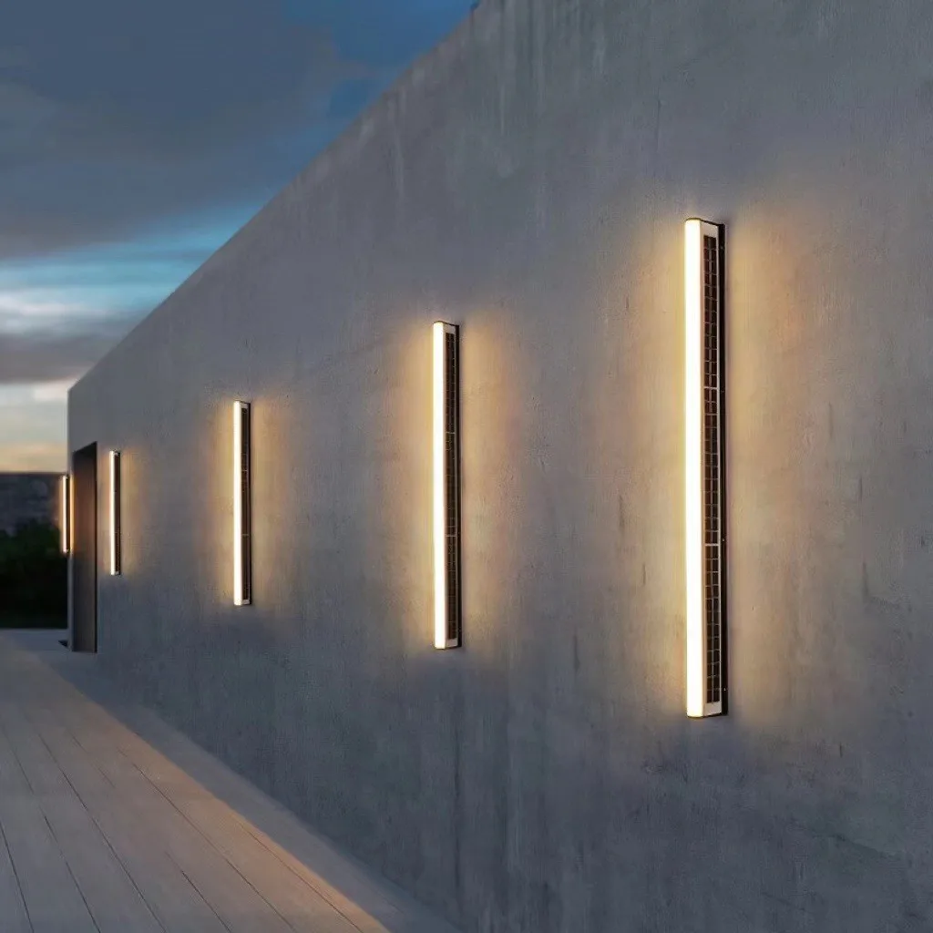 thumbnail image 2 of Lacasa 2 Pack Solar Wall Lights Outdoor, IP65 Waterproof Solar Sconce Lights With 2 Modes Dusk To Dawn LED Post Lights, Porch Wall Lanterns Security 2 of 12