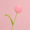 ทิวลิปสีชมพูอ้วนเดี่ยวใหญ่