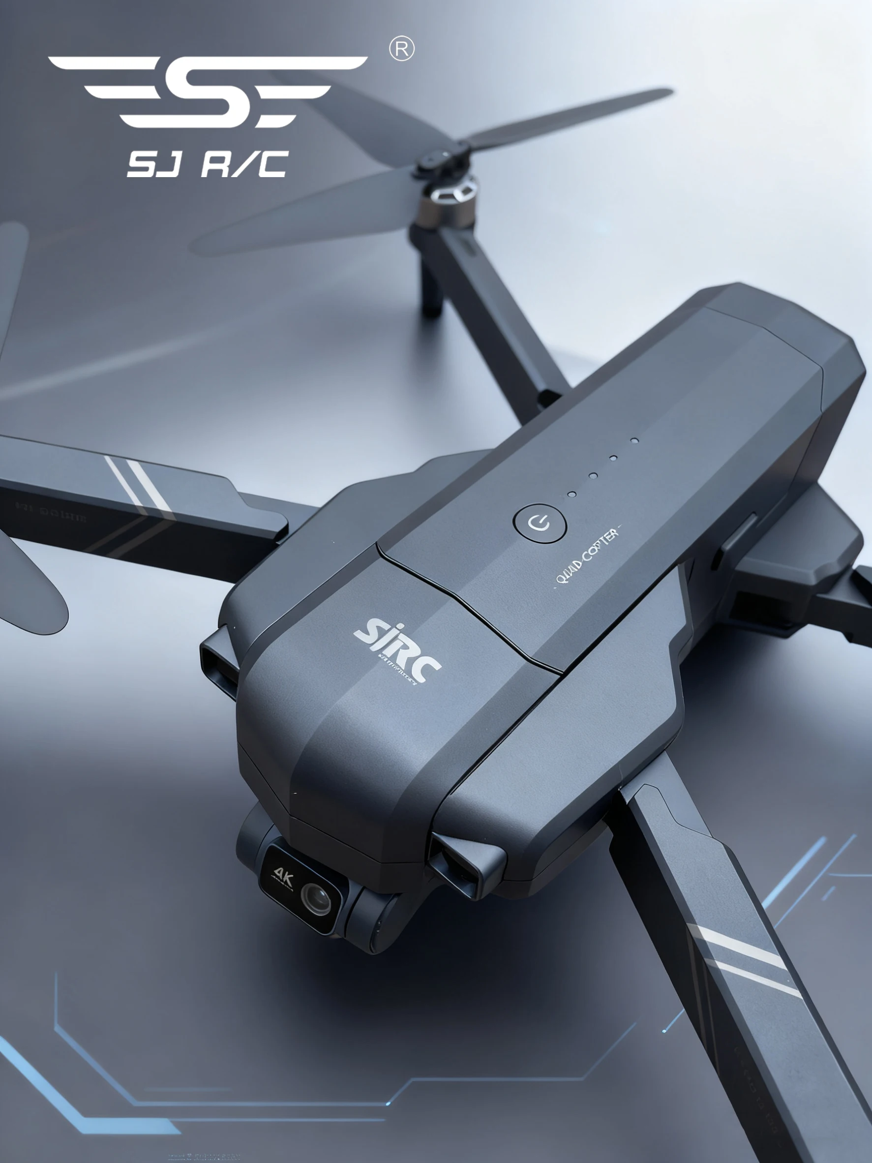 2026 SJRC F11 S3 XR Advanced Screen-Controlled Professional 4K