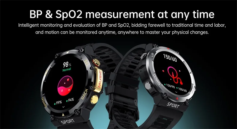 LEMFO LF33 Smart Watch Men IP67 Waterproof Call Outdoor Sports watches 400mAh NFC Smartwatch 1.39 Inch 360*360 HD Screen (11).jpg
