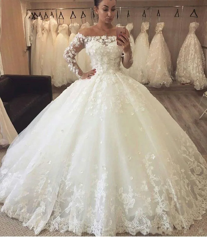 Luxury Ball Gown Wedding Dresses Bridal ...