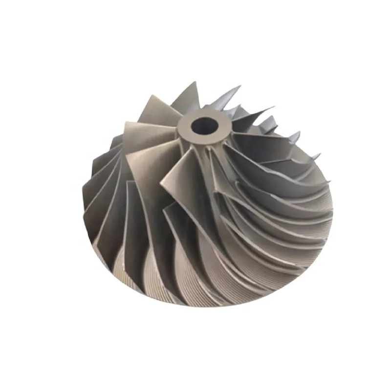 Casting Service Single Crystal Turbine Wheel Blades  Rc Jet Engine Parts Bucket Turbine Blade for Gas Turbines