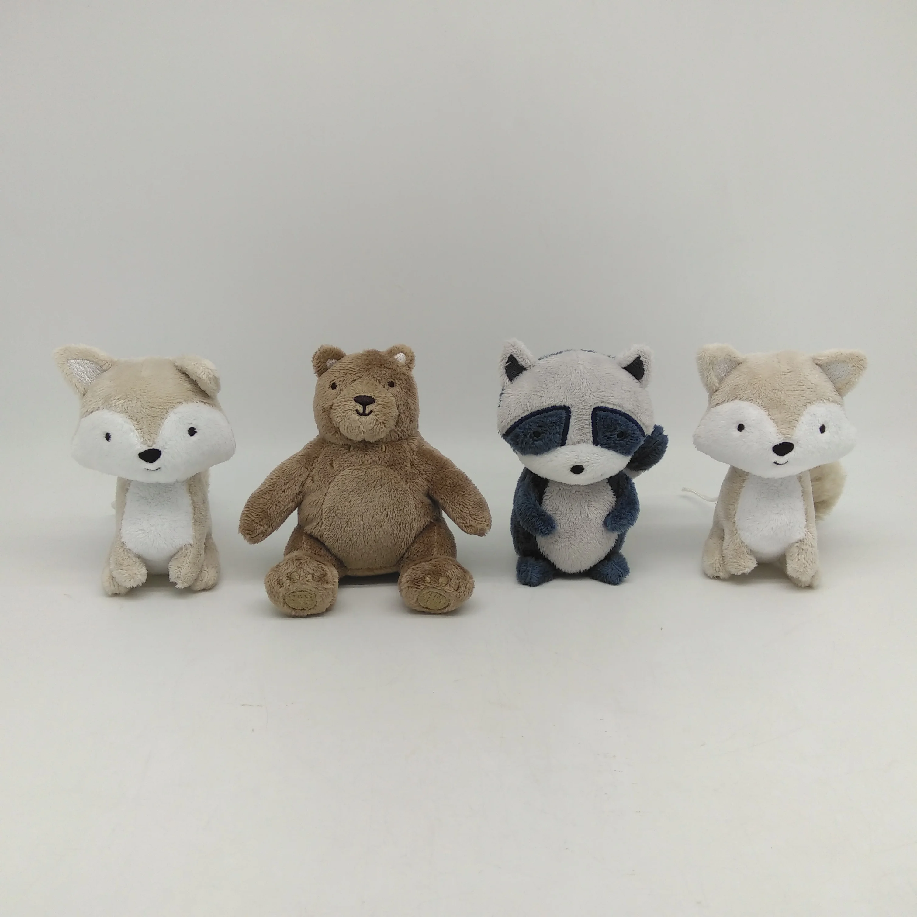 Мобиль для детской кроватки плюшевое животное с поворотом на 360 градусов музыкальный мобильный подвесные игрушки младенцев