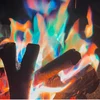 Flamme colorée