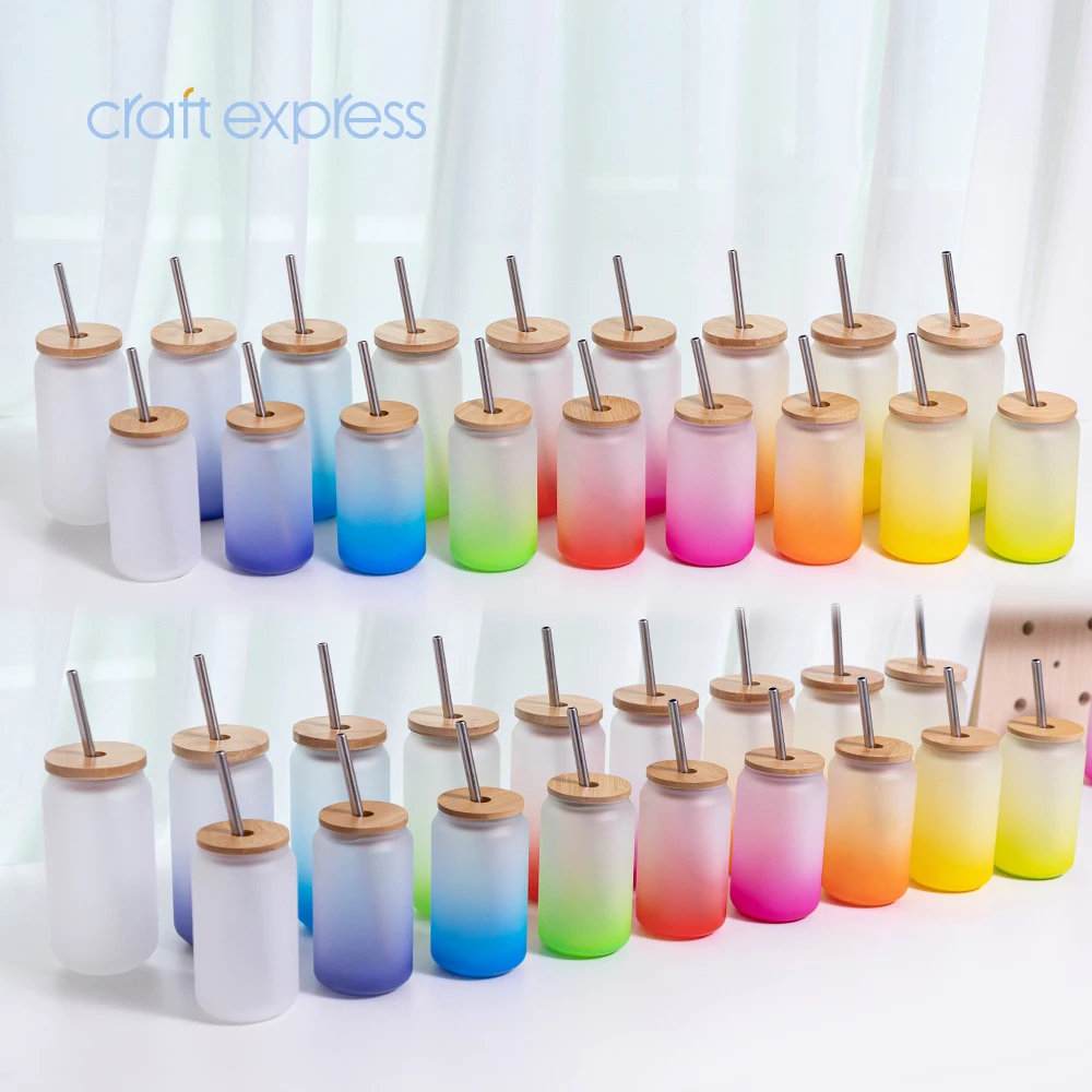 Craft Express Drinkware Sublimation Blanks Glassware Borosilicate