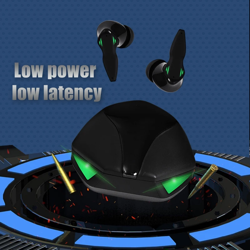 YX02 Gaming Earphones - Low Latency Headphones with Case