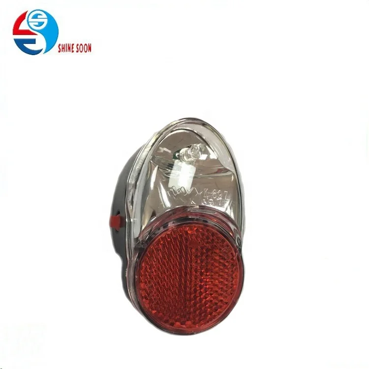 LED Bike Dynamo Light Set Tail Lights for Bicycle 3 Super Bright Red Frame Rear Light Alu Bicycle Accessories