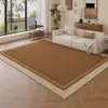 Alfombra de terciopelo belga con estampado de café caliente