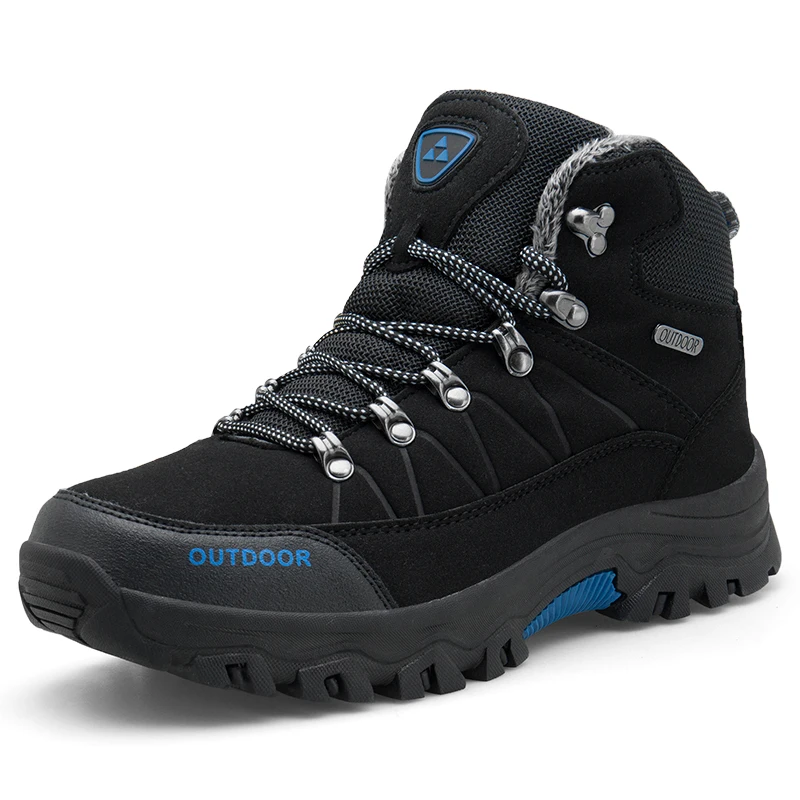 Outdoor Waterproof And Anti-skid Mountaineering Boot Men's Sports Shoes ...