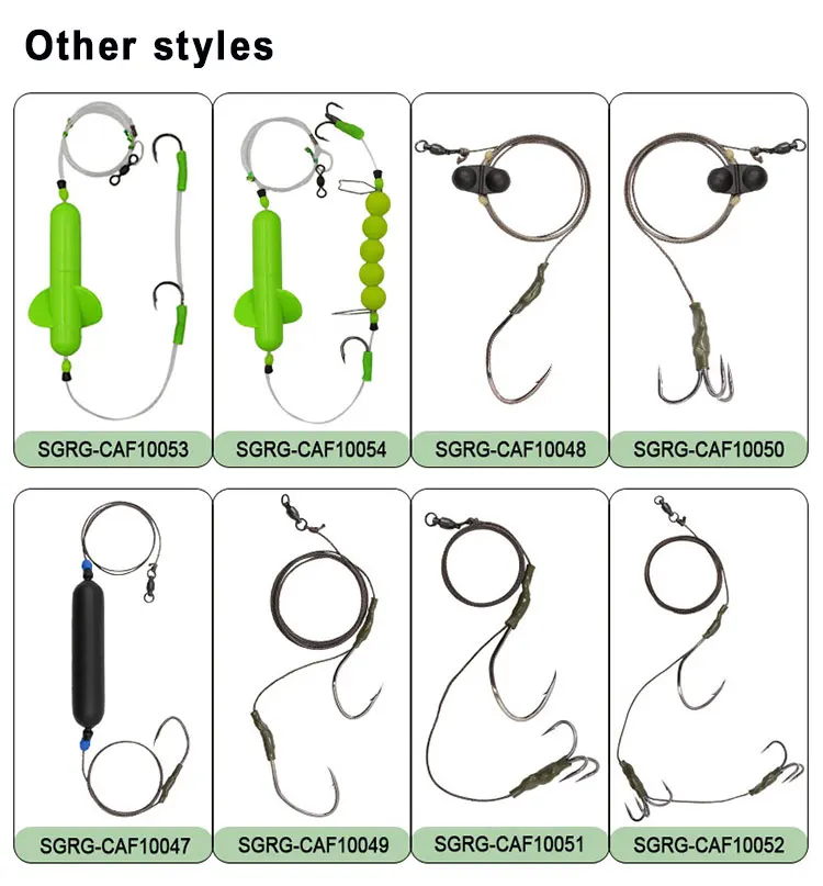 Selco Catfish Hook Rigs Catfish Rig Fishing Bobbers Made From EVA Foam ...