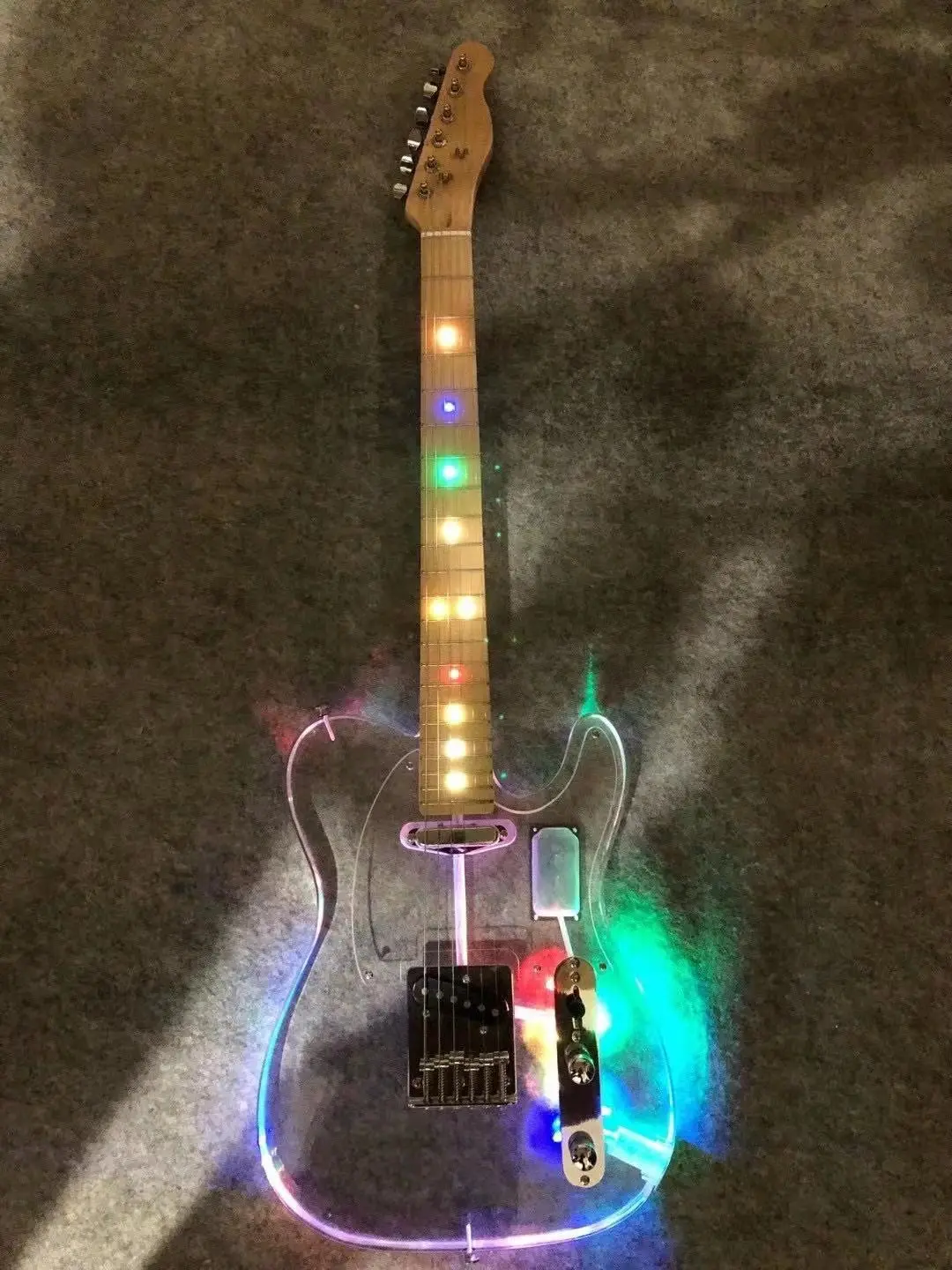 Guitarra Eléctrica De Acrílico Transparente,Instrumentos Musicales St Tl  Con Luz Led,6 Cuerdas,A La Venta - Buy El Cuerpo De Vidrio Guitarra  Eléctrica,Popular Acrílico Guitarra Eléctrica,Acrílico Led Guitarra Product  on Alibaba.com