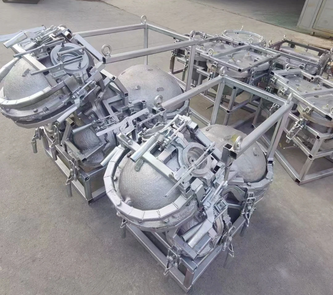 Factory Rotational Moulding Plastic Auto Engine Oil Tank Rotary Forming Thermoplastic Hollow Forming Plastic Rotational Mould