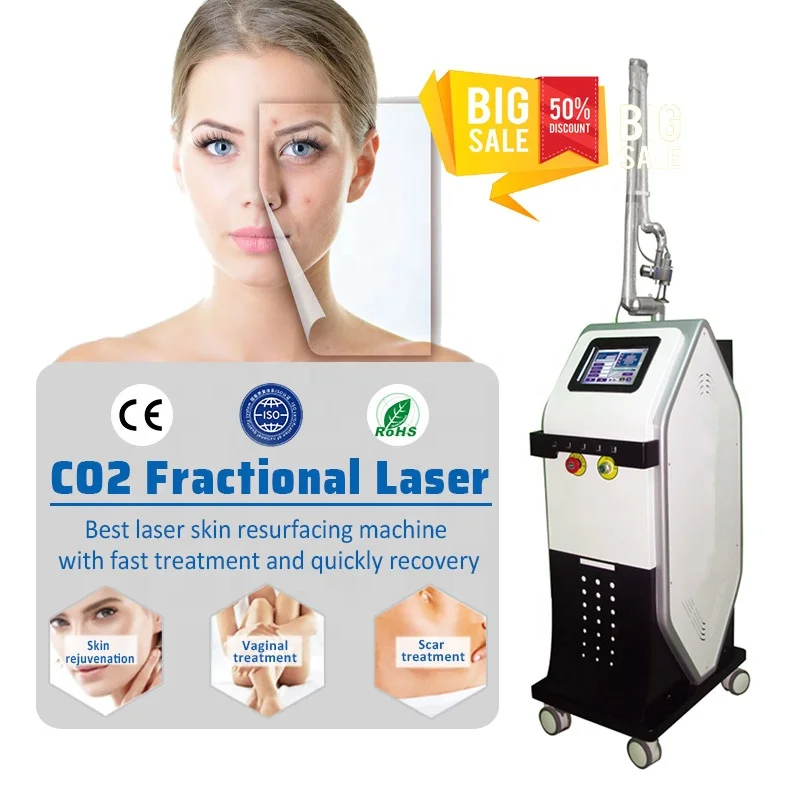 Beijing Goldenlaser Medical CE Beauty Equipment Fractional CO2 Laser Wrinkle Remover Machine