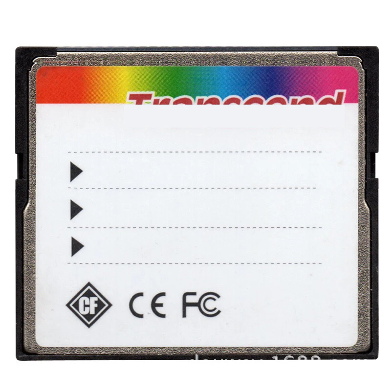 Scheda CompactFlash Transcend – Da 32MB A 4GB Con Custodia, Usata Testata (Anni 2000-2008)