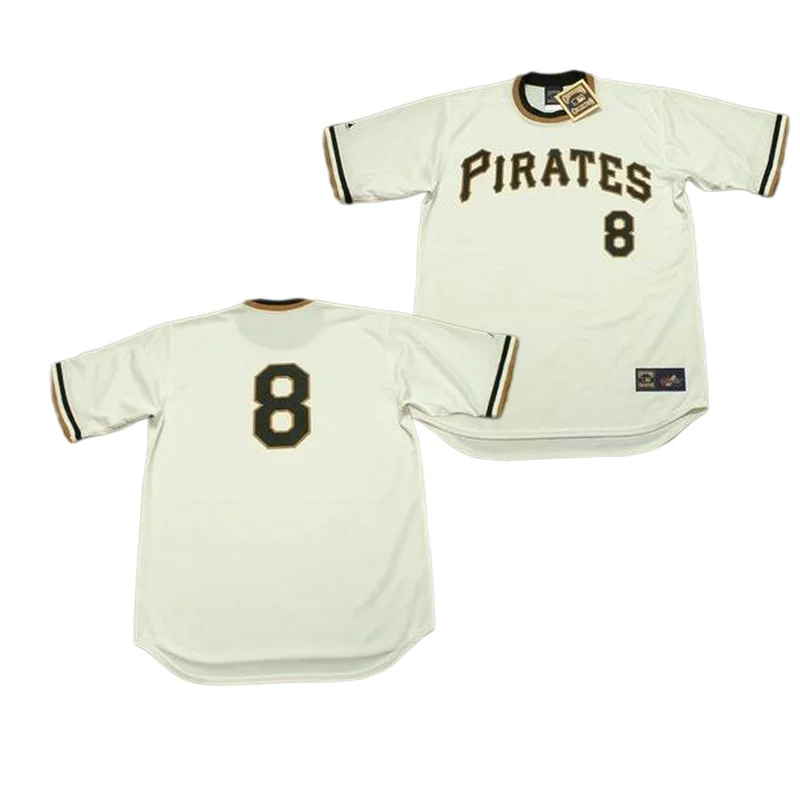 Wholesale Pittsburgh 3 Jay Bell Pirates 6 Rennie Stennett 14 Gene Alley 15  Daog Drabek Throwback Baseball Jersey Stitched S-5xl Pirates From  m.