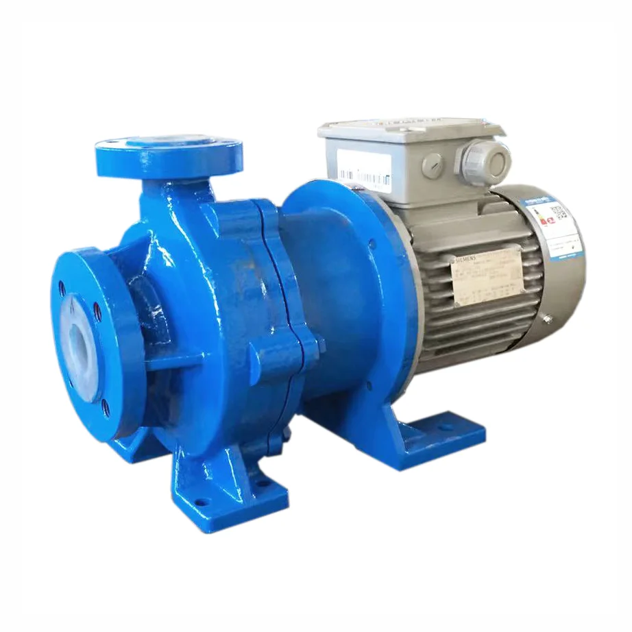 Saline Brine Salt Water Unloading Chemical Seamless Magnetic Force PFA  Lined Pump - China Water Pump, Centrifugal Pump