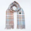 Plaid bleu clair