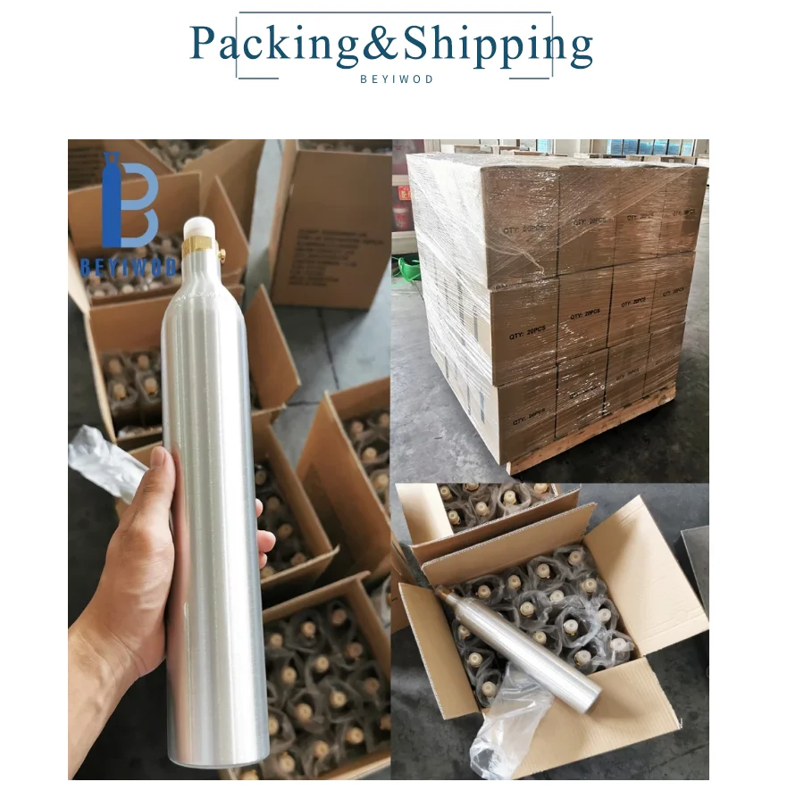 product high pressure carbon dioxide cylinder  425g 06l soda maker co2 tank-3