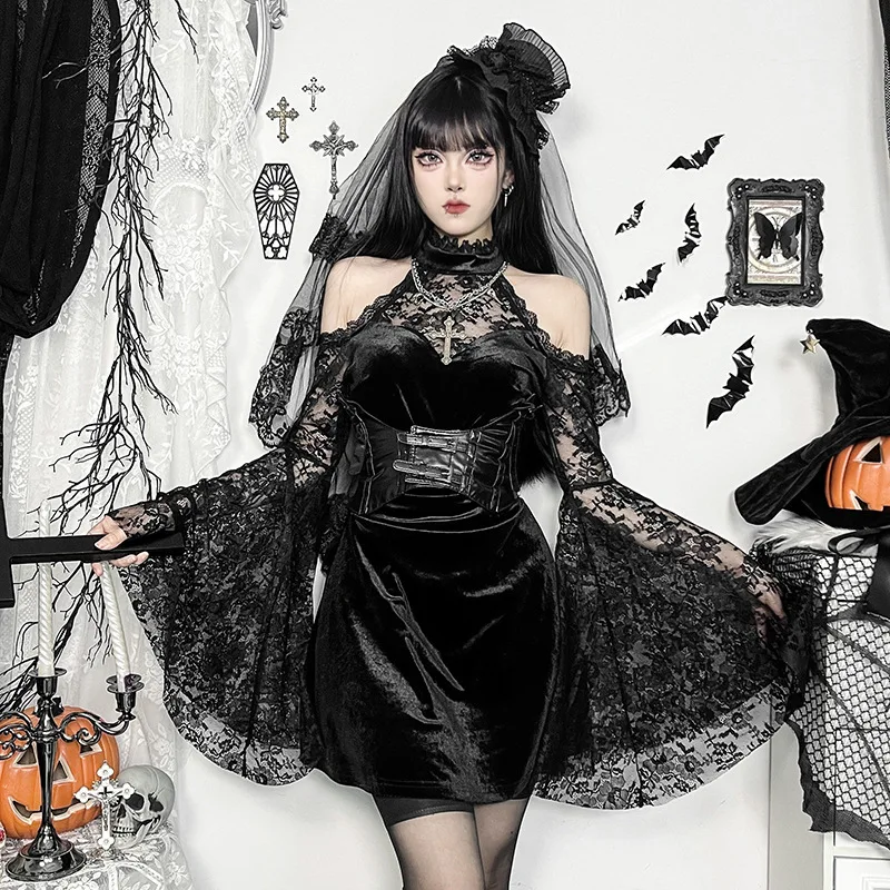 chinese dress ladies Amazon.com: Cosplay.fm Women's Vintage Gothic Long Dress Witch Style Black  Dress Halloween Cosplay Costume Dress (S, Black) : Clothing, Shoes & Jewelry main image 1