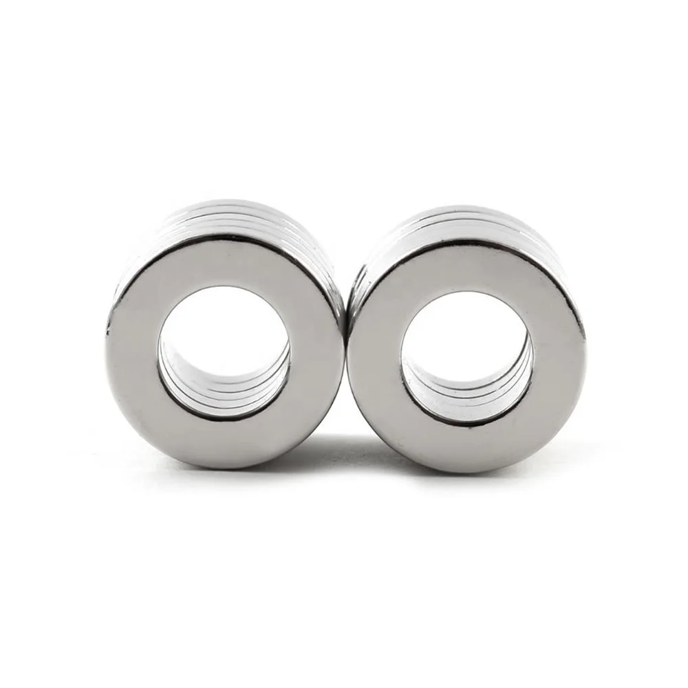 N35 Circular Rare Earth Neodymium Ring Magnets