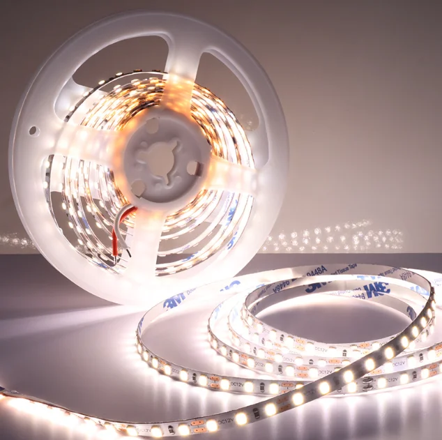 12V LED-Lichtleiste 2m, 120 LEDs/m, Kaltweiß, IP67 Wasserdicht – Flexibel & Schneidbar