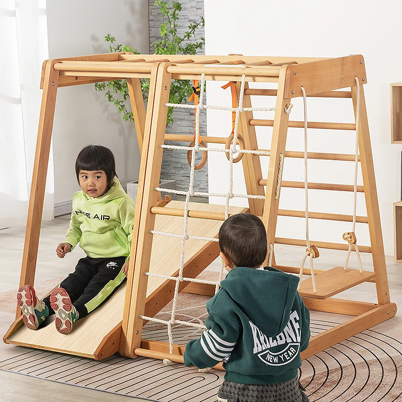Children's Indoor Sports Entertainment Paradise Solid Wood Baby