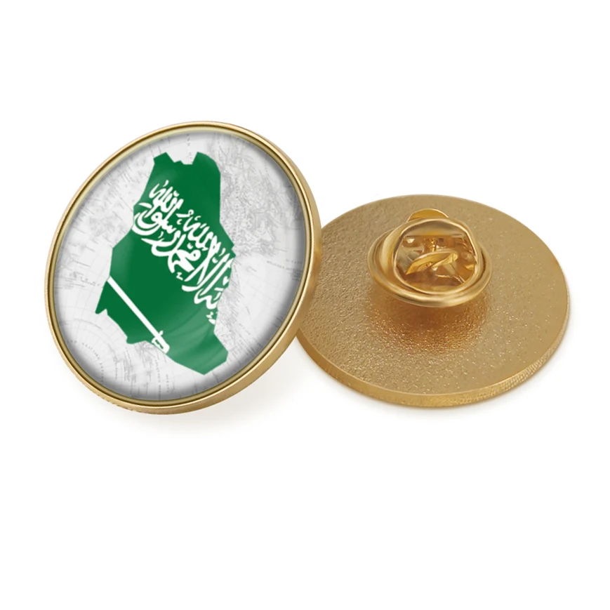WD Заказные эпоксидные эмалированные булавки из саудовской кокосовой пальмы Национальный флаг ОАЭ значок с отворотом