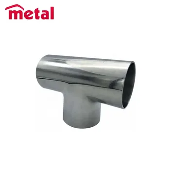 Metal Target  Red Tee UNS C71500  SMLS DN 200X100   3X2.5mm Copper Nickle  Butt Welding Pipe Fittings