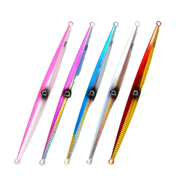 Laser Rapid-Sinking Metal Jig Lure with Fast Retrieve & Slow Shake for Saltwater Fish-Artificial Hard Bait – Metal Jig – view 2