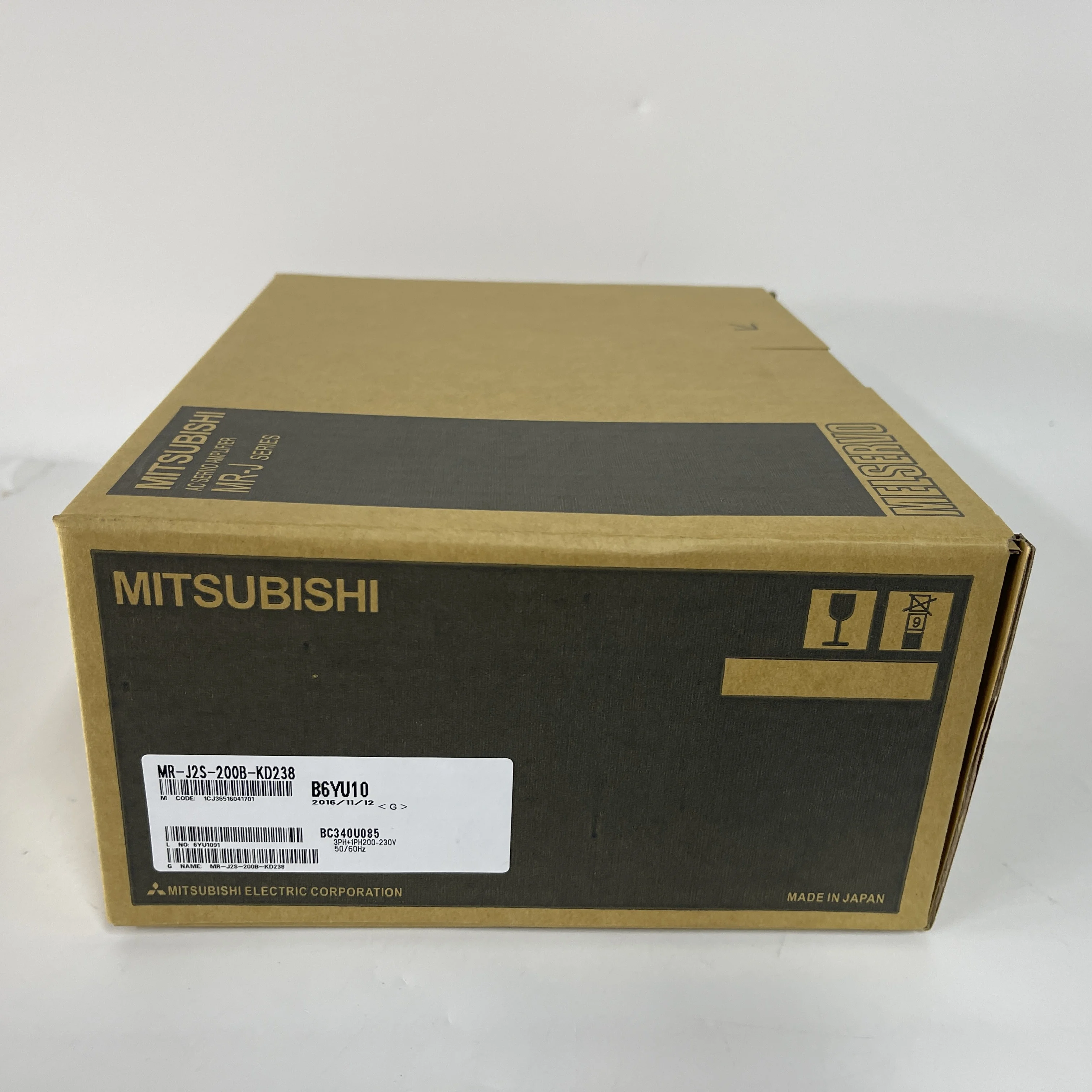 MITSUBISHI AC Servo Amplifier MR-J2S-200B-KD238 MITSUBISHI AC Servo Amplifier MR-J2S-200B-KD238