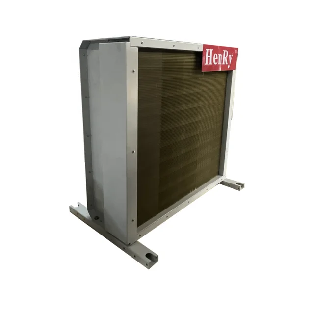 Hejia new 2024 Ec fans water/ethylene glycol mix air heat exchangers dry type air cooler