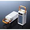 Cable de datos de carga rápida, elegante, blanco y con energía solar