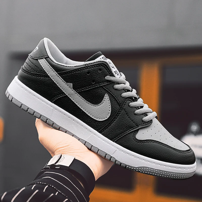 Dunkes оригинальные индивидуальные мужские чистые скейтборды производитель дешевый надувной NK Custom SB Высокие Низкие подошвы кожаные кроссовки обувь