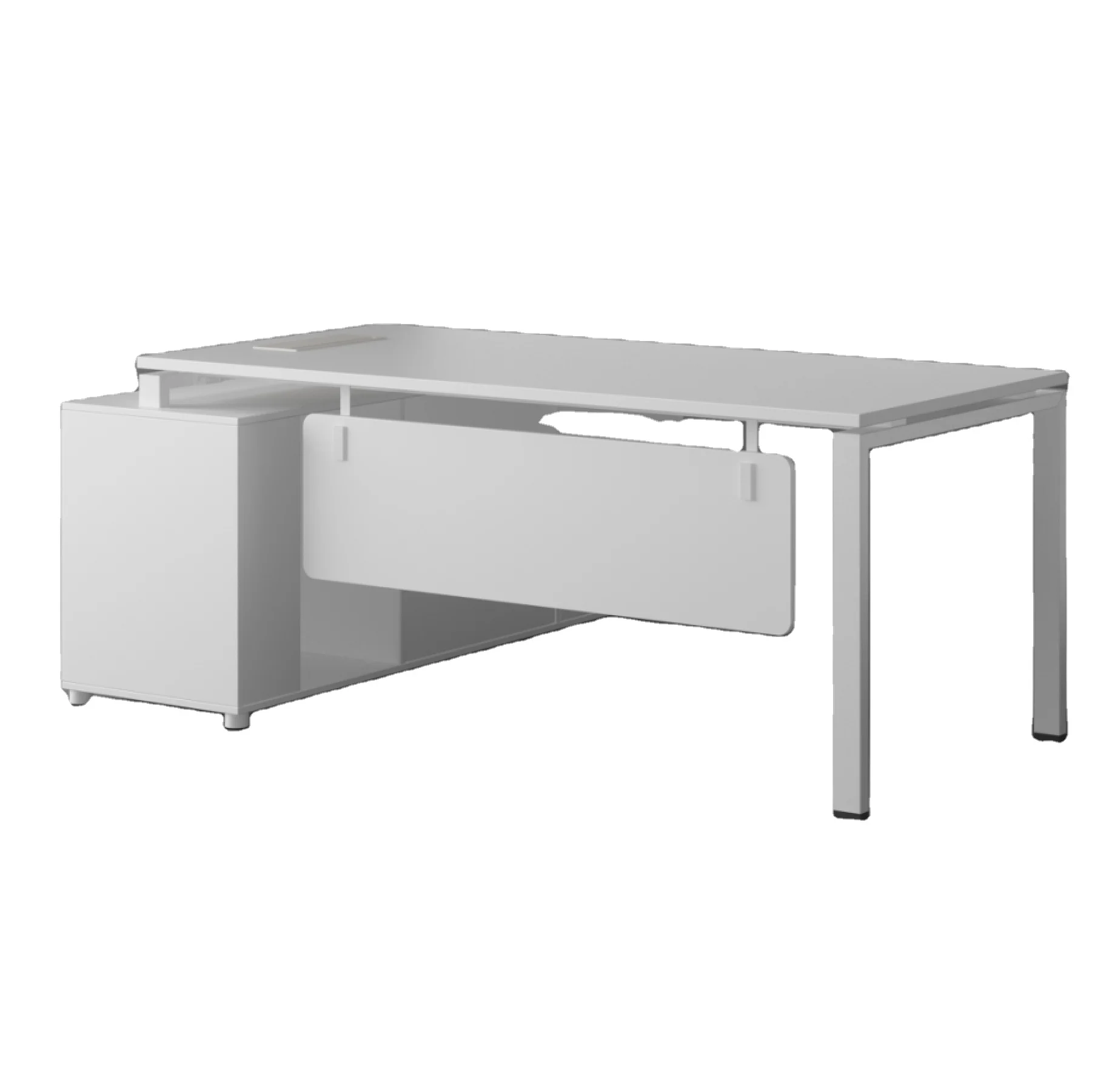 Juou Hot Sell Executive Office Table Cheap White Office Table Modern