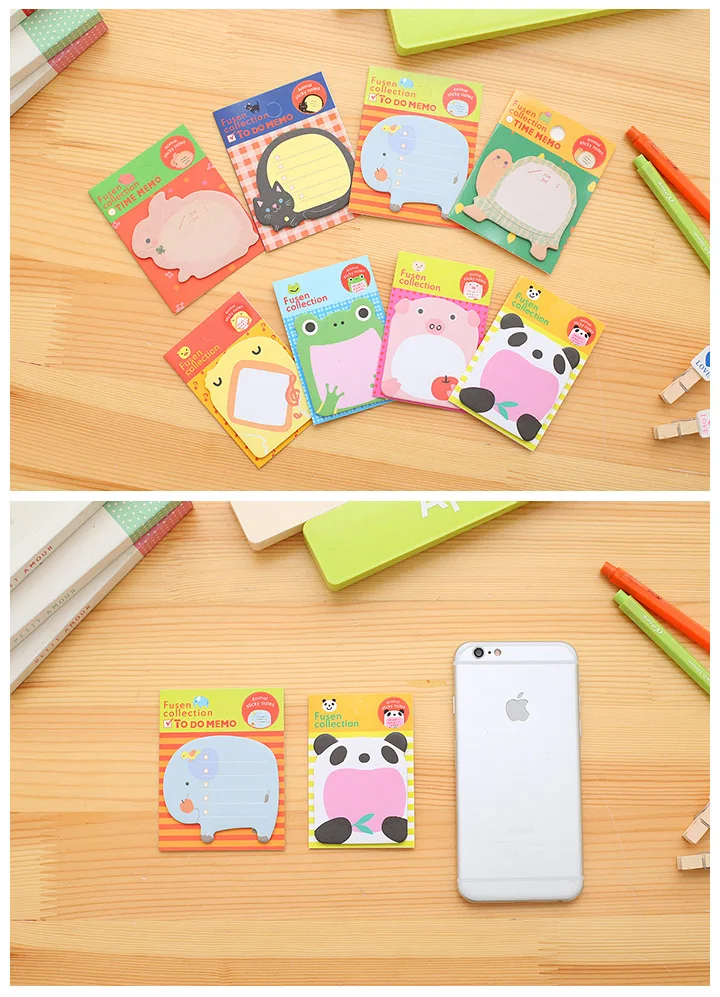 Best Quality Cute Korean Stationery Kawaii Customized Sticky Paper