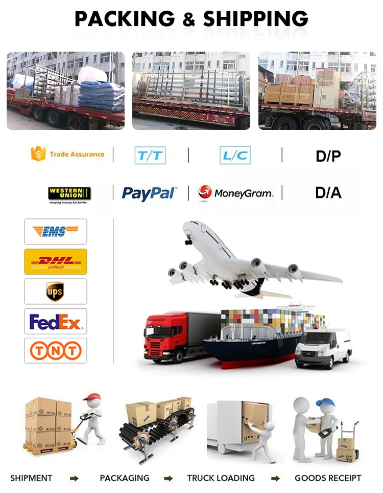 100m3/Hour Reverse Osmosis System with 99.9% Salt Rejection and 1 Year Warranty for Borehole Water Purification