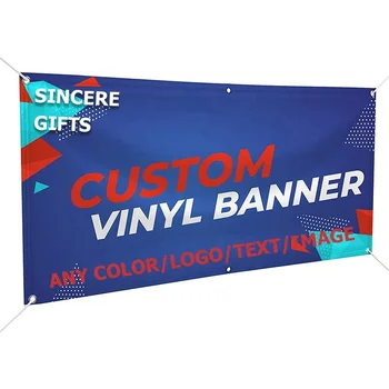 Custom High Quality Outdoor Christmas Banner Roll Waterproof Full Color Printing Vinyl Mesh Banners for Advertising