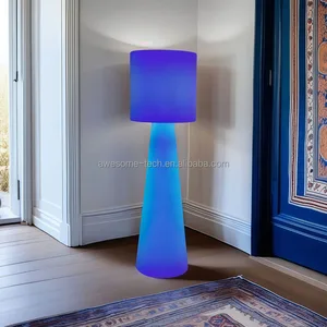 Colorful Rechargeable Durable Plastic Decorative Light Glowing Led Floor Light