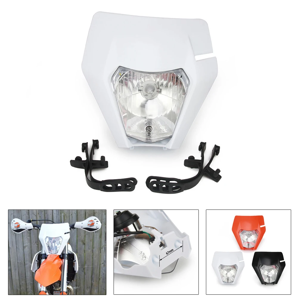 JFG RACING Proiettore Moto Universale Rosso - Faro LED 12V Con Lente In Vetro E Certificazione E24 - 3
