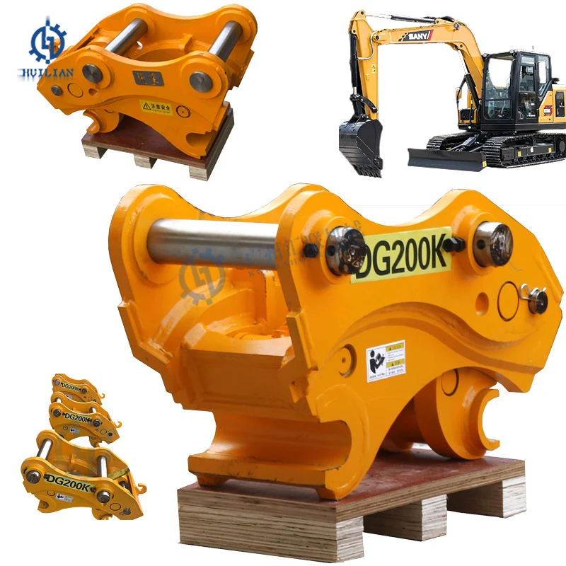 PC200 EC210 EC200 ZX200 SK200 JS210 320C Hydraulic Hammer Excavator Attachment Quick Hitch Coupler Connector for Excavator Parts