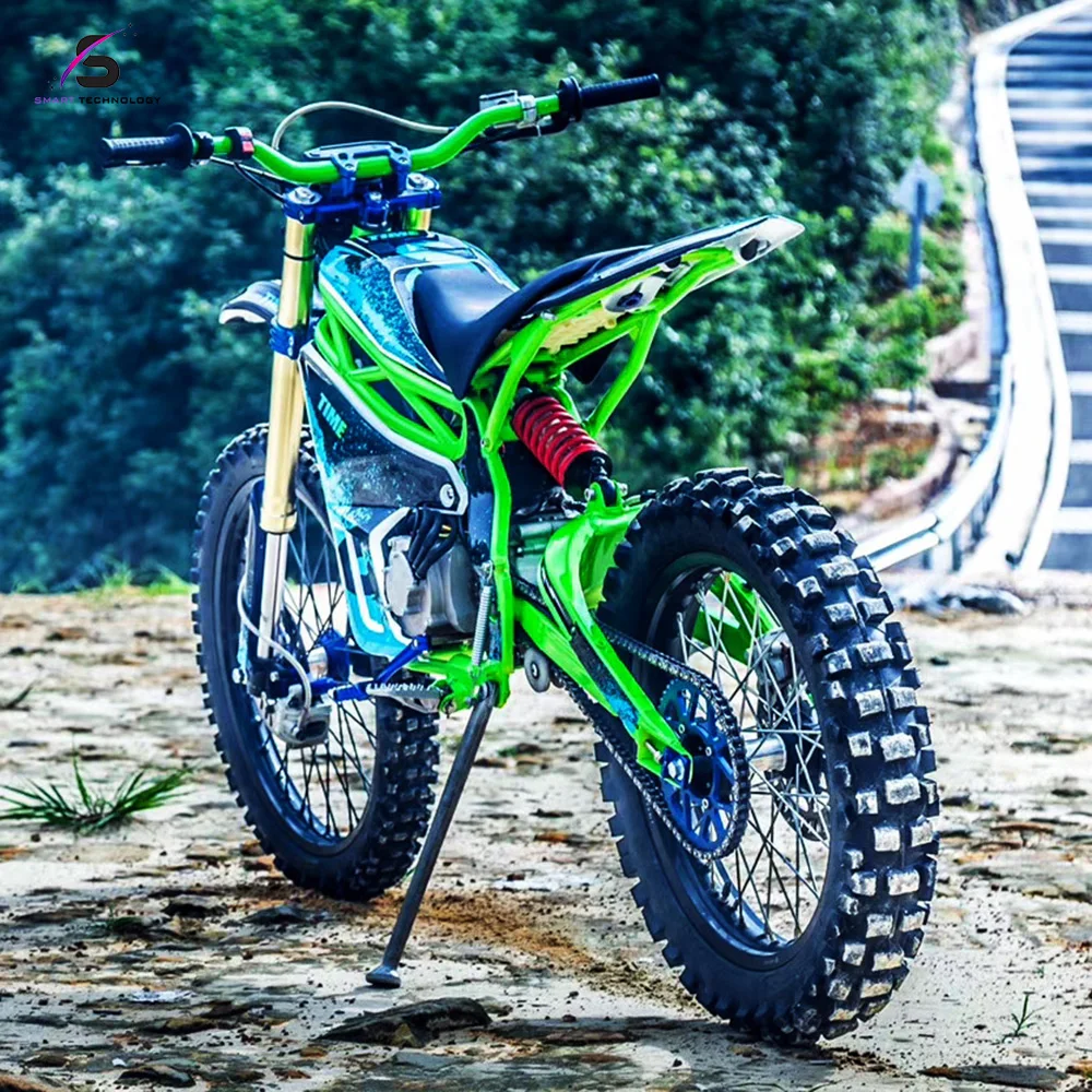 Moto cross criança elétrica 1300W 14-12 Verde 