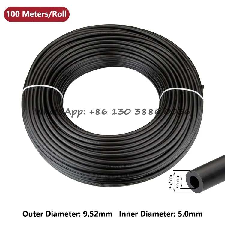 ナイロンパイプ100メートル/ロールホースチューブ9.52mm抵抗温度 ナイロンパイプ100メートル/ロールホースチューブ9.52mm抵抗温度