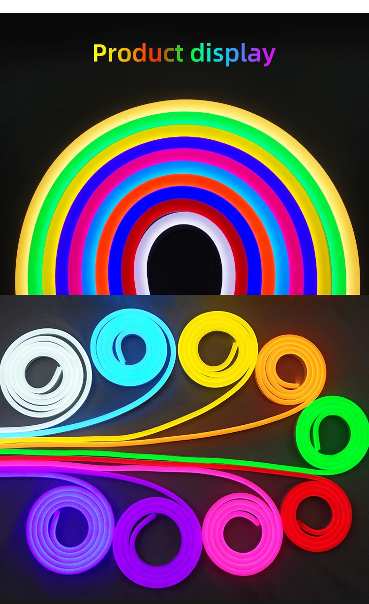 Divatla Programmable Rgb Led Light Strip Colorful Light Tubes For
