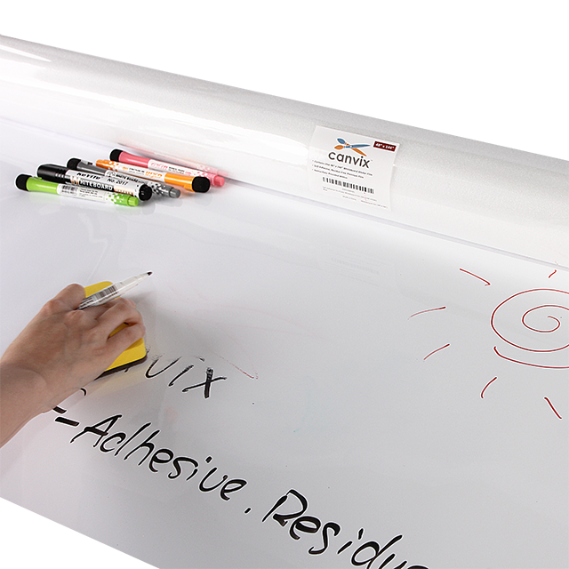 Dry Erase Whiteboard Wallpaper Custom Peel And Stick Removable Self