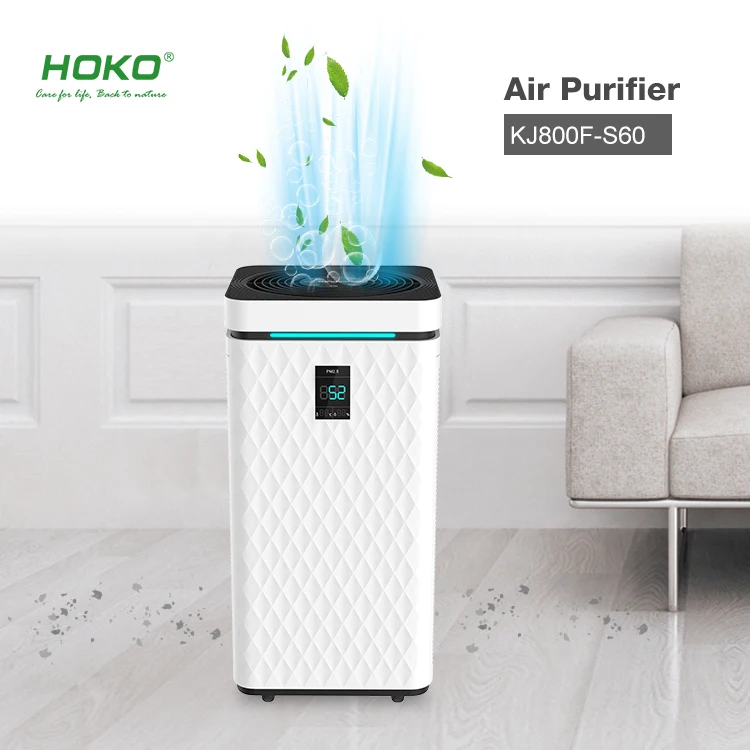 Очиститель воздуха HOKO KJ800 HEPA H14 H11 H13 очиститель с HEPA-фильтром и активированным углем