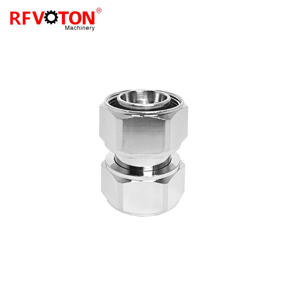 אספקת מפעל, מיני DIN 4.3-10 L20 זכר ל-4.310 מחבר, מתאם RF קואקסיאלי, מחבר קואקסיאלי RoHS, במלאי, נחושת