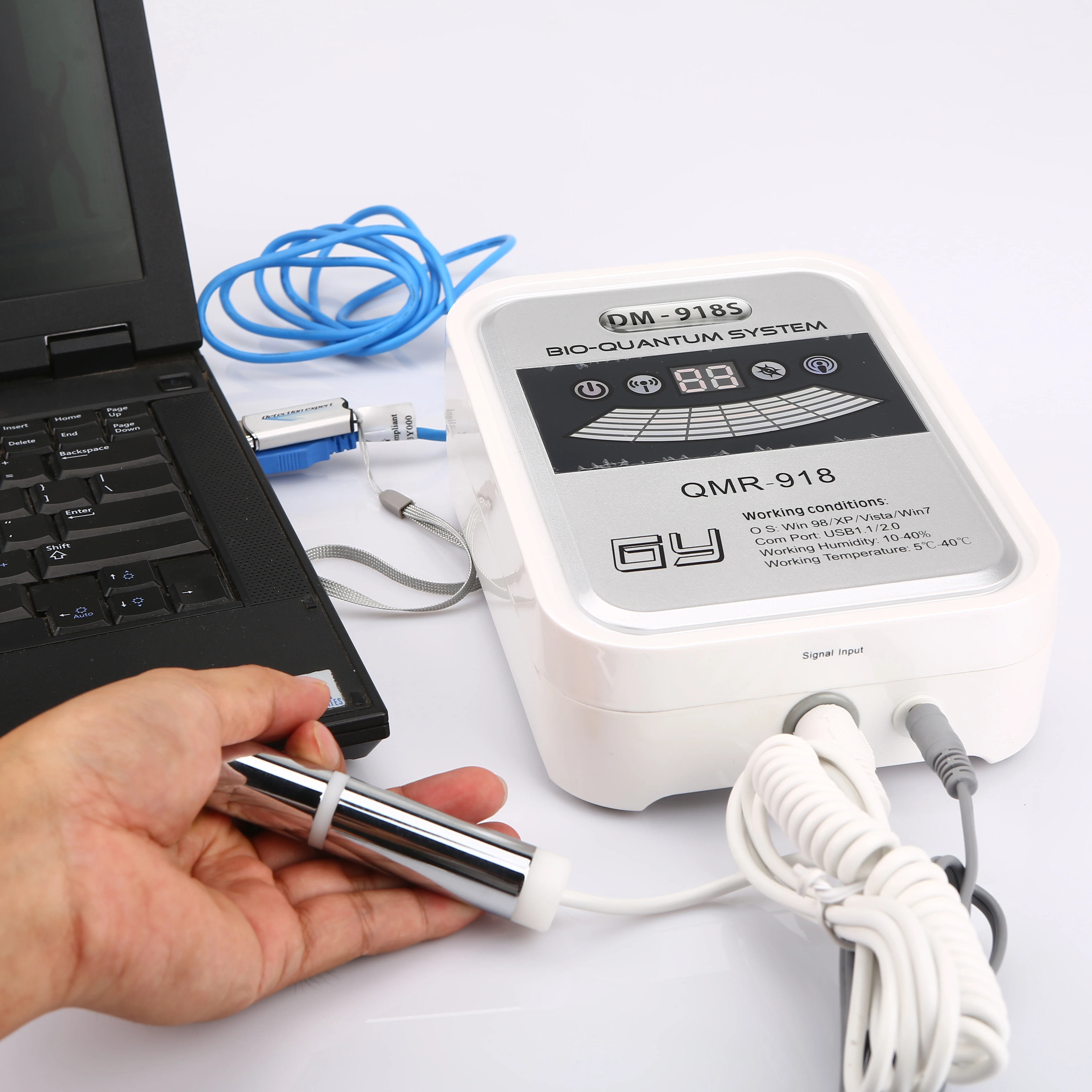 2025 Enhanced Version DM-918 Quantum Health Analyzer Biological Magnet Resonance 53 test Reports Check Vitamins and Minerals