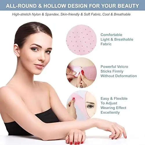 Face Lift Face Slimming Strap Double Chin Reducer Band V Line Face Lifting Bandage